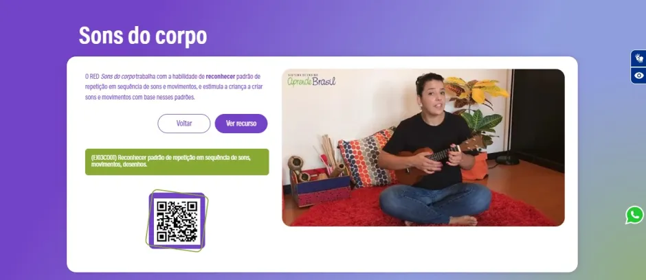 Acessando descrição do recurso